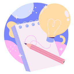 Notebook sticker
